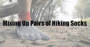 Mixing Up Pairs of Hiking Socks